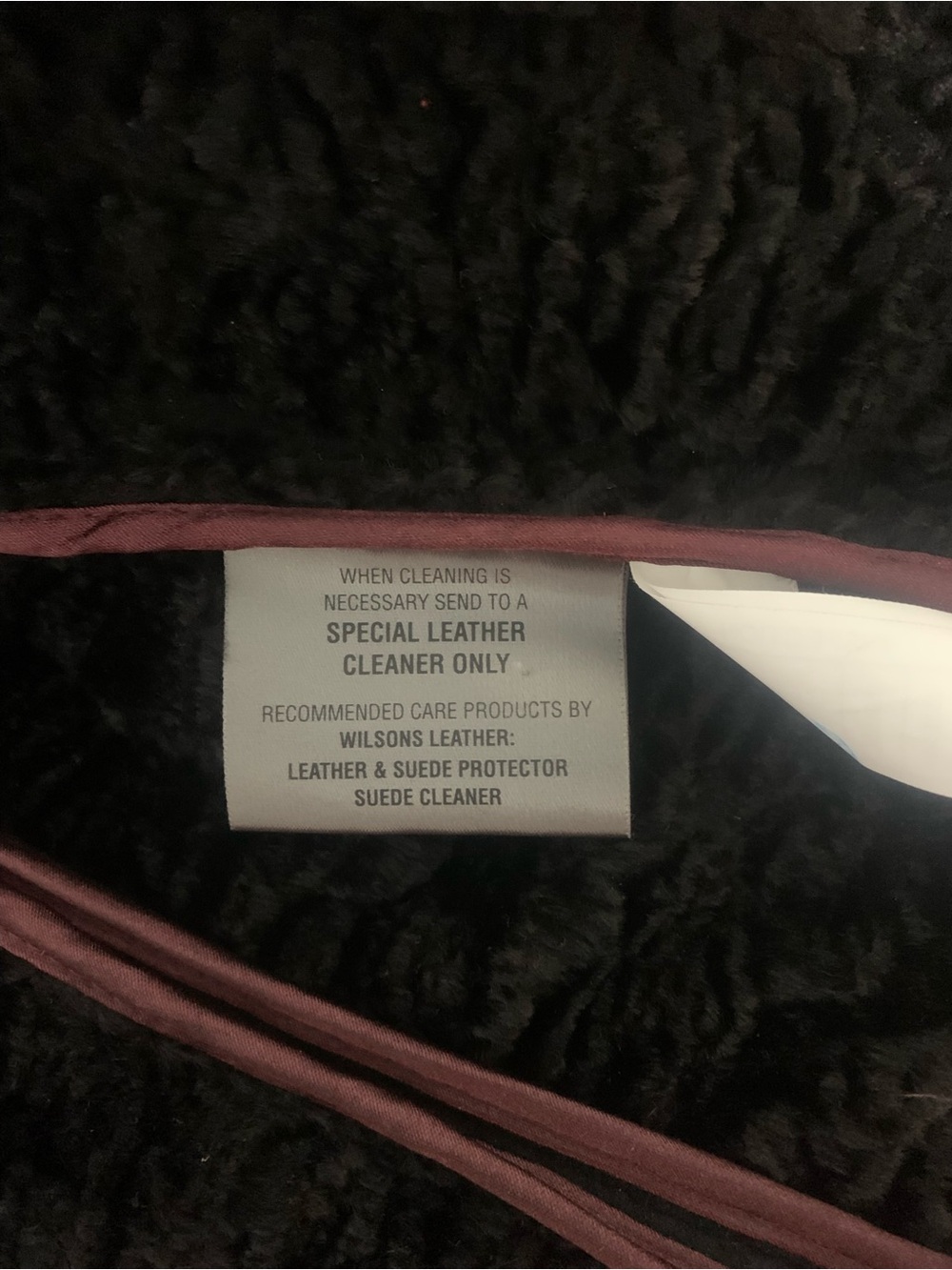 Wilsons Leather Maxima Suede Faux Fur Jacket  Embroidery Vintage XS Embroidered - Picture 5 of 5